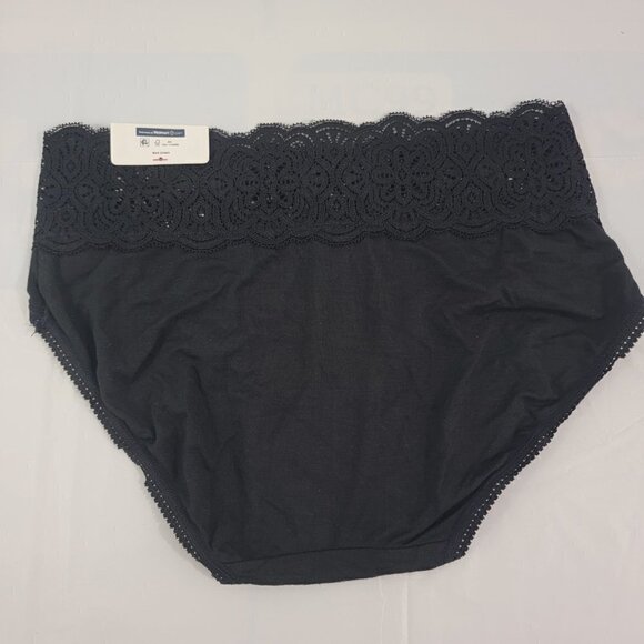 Secret Treasures Women’s 3-Pack Multi-Color Lace Trim Hipster Panties – Size XS - Picture 8 of 15